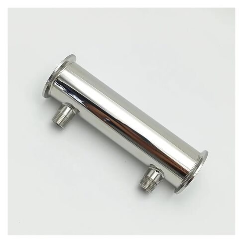 Dephlegmator 2" 51mm(OD64mm)304Stainless Steel Reflux Condenser Height 200mm Inside 8 Tubes for Moonshine Distillation Column in Saudi Arabia