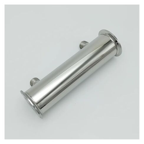 Dephlegmator 2" 51mm(OD64mm)304Stainless Steel Reflux Condenser Height 200mm Inside 8 Tubes for Moonshine Distillation Column in Saudi Arabia