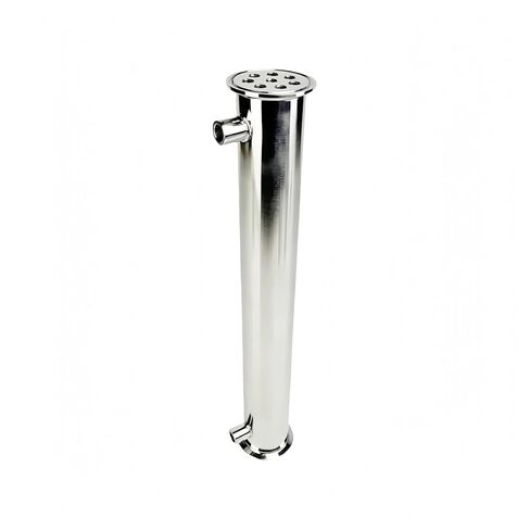 2inch OD64mm,Tri Clamp Dephlegmator/Condenser with 1/2" Male Or 1/4" Female Thread for Distillation,8 Pipes Inside ID 8mm,H-400mm(0.25inch Female) in Saudi Arabia