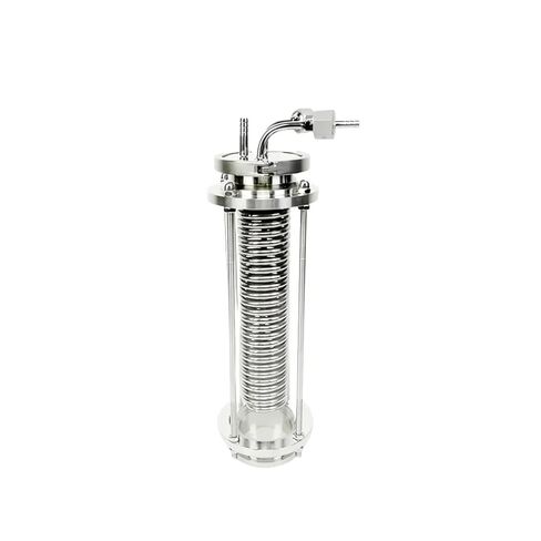 3" OD91mmTri-clamp Distiller Cooling Coil with 3" Sight Glass Diopter,Dephlegmator Device, Reflux,Condenser,Sanitary Steel 304(Male Thread) in Saudi Arabia