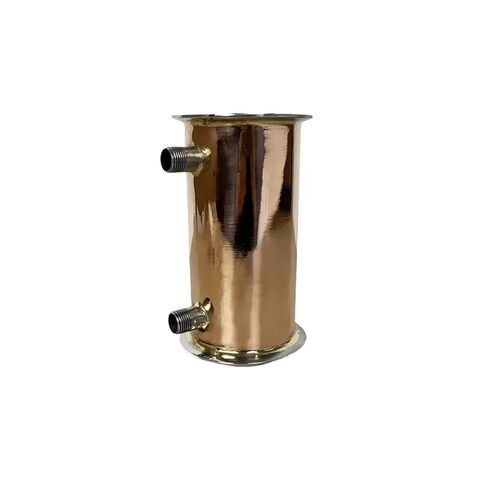4" OD119mm Copper Dephlegmator/Condenser with 1/2" Male Thread for Home Brewing Distillation,9 Pipes Inside ID 12mm in Saudi Arabia
