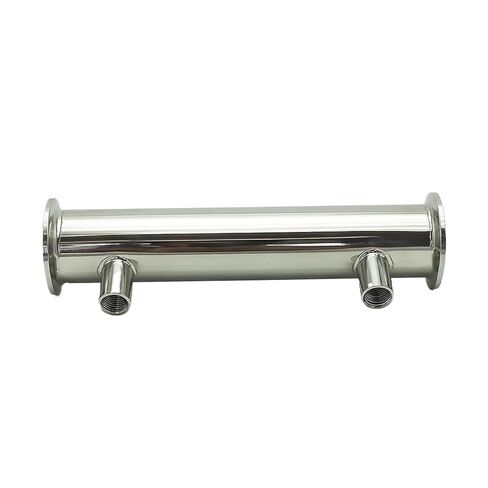 Dephlegmator 1.5 "38 مللي متر (OD51mm) 304 مكثف ارتداد من الفولاذ المقاوم للصدأ ارتفاع 200 مللي متر داخل 6 أنابيب لعمود تقطير Moonshine in Saudi Arabia
