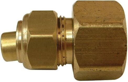 LFA-15 1/4 in. OD Compression x 1/8 in. FIP Brass Adapter Coupling in Saudi Arabia