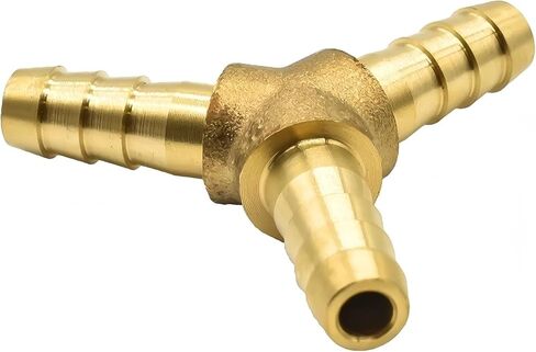 1/4" Brass Hose Barb Y Manifold Fitting - F-B-Y44 in Saudi Arabia
