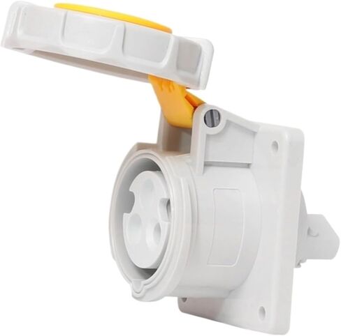 4h industrial and socket 110V-130V three-core 16A waterproof aviation male and female docking connector IP67(Concealed socket) in Saudi Arabia