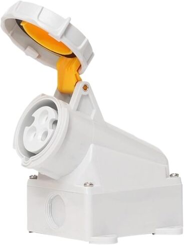 4h industrial and socket 110V-130V three-core 16A waterproof aviation male and female docking connector IP67(Concealed socket) in Saudi Arabia