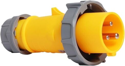 4h industrial and socket 110V-130V three-core 16A waterproof aviation male and female docking connector IP67(Concealed socket) in Saudi Arabia