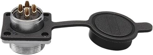 WS20 aviation socket 2-3-4 core 5-6-7-9-12 pinhole TQZ male square seat connector(WS20 2 core male socket) in Kuwait