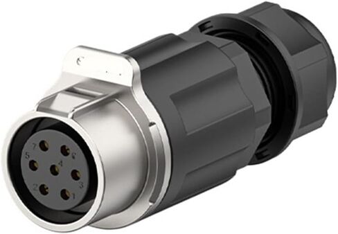 LP20 female power supply aviation welding 2-12 core industrial automation equipment waterproof connector(EW-LP20L-12P 5A) in Kuwait