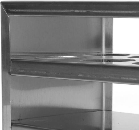 Lab Stand Rack Prevents Compact 6 Hole Stainless Steel Test Tube Holder Space Saving Wearable for 32mm Tubes in Saudi Arabia