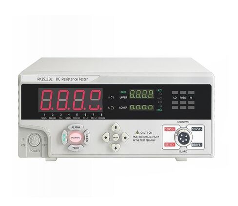 Resistance Tester, RK2511BL DC Low Resistance Tester Test Ran: 0.1mΩ-50KΩ,Accuracy: .1% in Saudi Arabia
