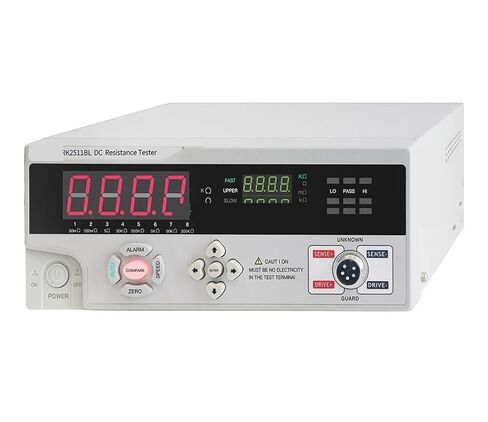 Resistance Tester, RK2511BL DC Low Resistance Tester Test Ran: 0.1mΩ-50KΩ,Accuracy: .1% in Saudi Arabia