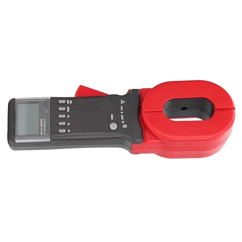 Earth Resistance Meter, Low Interference 0.01‑1200Ω Clamp Resistance Tester with 4 Digit LCD Display for Power Applications in Kuwait