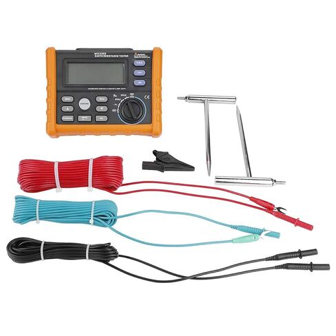 PEAKMETER MS2302 Digital Earth Resistance Tester 0~4K Ohms 100 Groups Data Record in Saudi Arabia