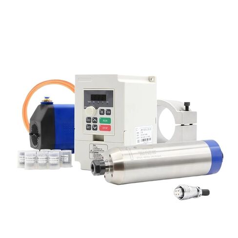 2.2kw ER20 D80 Water-Cooled Spindle 220v 380v(Steel Bearings,220v VFD) in Kuwait