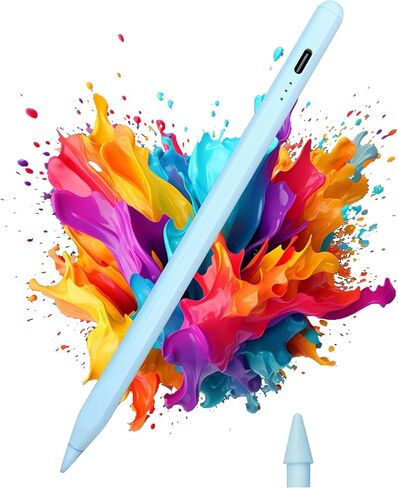 Stylus Pen for iPad 2018-2025 No Lag Tilt Sensitivity Bluetooth Fast Charge for Apple Pencil with Magnetic Compatible with iPad 11/10/9/8/7/6 Air 3/4/5 Pro 11/12.9/M4 Mini 5/6 in Kuwait