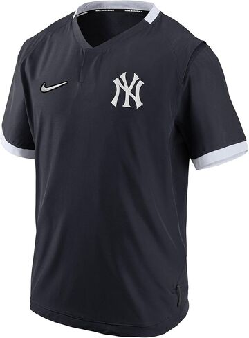 Nike Men's MLB Authentic Collection Short Sleeve Hot Pullover Jacket in Saudi Arabia