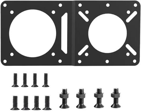 E8BE Wall Mount Stand For LCD LED Screen Monitor Wall Mount Bracket VESA Fixed Frame Stand VESA Adapter Plate Installation，Monitor Stand in Saudi Arabia