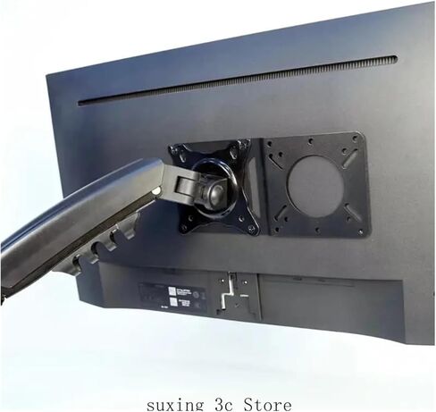 E8BE Wall Mount Stand For LCD LED Screen Monitor Wall Mount Bracket VESA Fixed Frame Stand VESA Adapter Plate Installation，Monitor Stand in Saudi Arabia