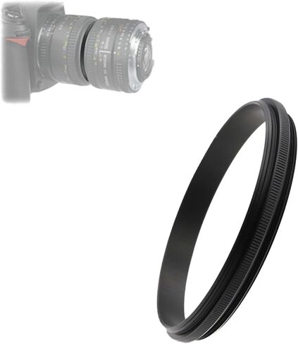 Male to Male Reverse Macro Coupler Ring for Camera 55-55mm, 55-58mm, 55-62mm, 55-67mm, 55-72mm, 55-77mm, 55-82mm, 58-52mm (58-52mm) in Kuwait