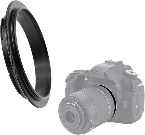 حلقة محول عدسة عكسية ماكرو مقاس 55 مم لجسم كاميرا Leica L Mount | حلقة محول تركيب عكسي لعدسة الكاميرا مقاس 55 مم in Kuwait
