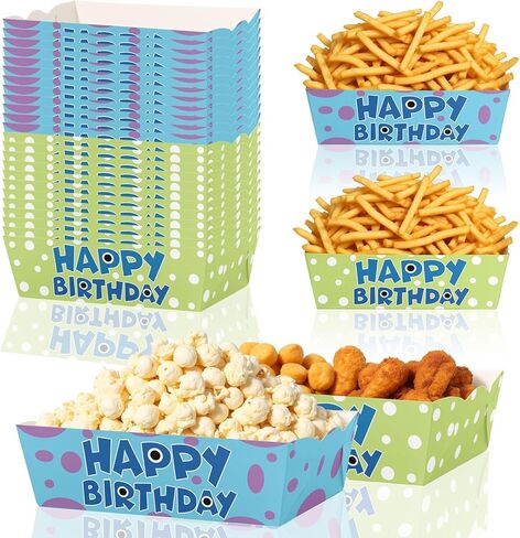 24 قطعة من إسفنجة الكرتون لوازم الحفلات، صواني طعام ورقية ذات طابع إسفنجي، صينية تقديم للاستعمال مرة واحدة، وجبات خفيفة من ناتشو، بطاطس مقلية، قوارب أغذية الحيوانات الأليفة، زينة عيد الميلاد in Kuwait