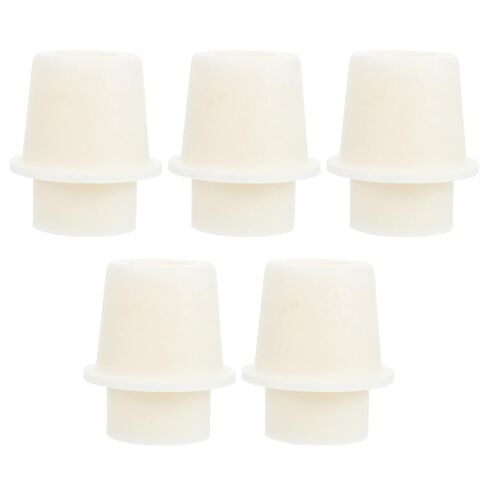 LIFKOME 5Pcs Conical Flask Stoppers Glass Tube Sealers for Laboratory Use for Test Tubes Smooth Design for Easy Insertion and Removal in Saudi Arabia