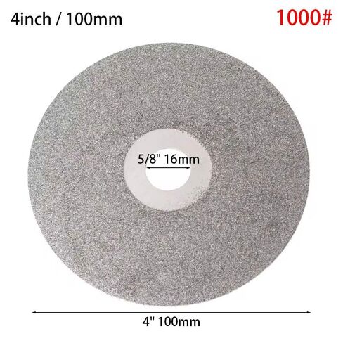 100mm 80-3000Grit Coated Grinding Disc Flat Lap Polishing Wheels for Gemstone Jewelry Glass Polishing Wheels Abrasive Disc(1000 Grits) in Saudi Arabia