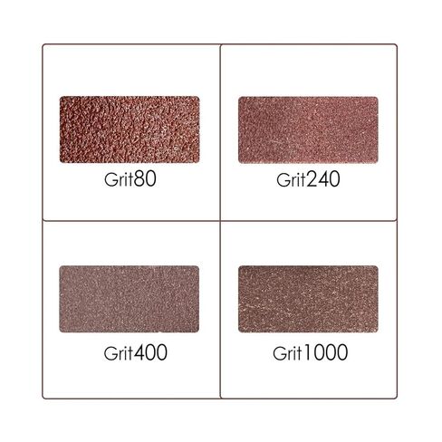 12 قطعة 13x305 مللي متر مبراة حزام صنفرة عدة أكسيد الصنفرة مجموعة 1/2 "x 12" P80 240 400 1000 in Saudi Arabia