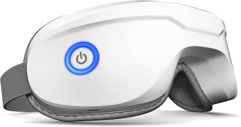 latumab Eye Massager with Heat, Heated Eye Mask with Bluetooth Music, Face Massager, Mask for Migraine & Headache Relief, Improved Sleep, Birthday Gifts for Mom Dad Women Men Her Him in Saudi Arabia