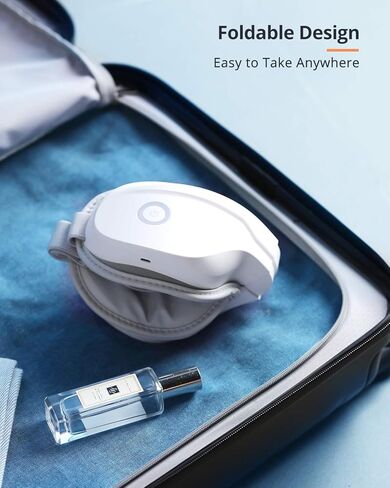 latumab Eye Massager with Heat, Heated Eye Mask with Bluetooth Music, Face Massager, Mask for Migraine & Headache Relief, Improved Sleep, Birthday Gifts for Mom Dad Women Men Her Him in Saudi Arabia