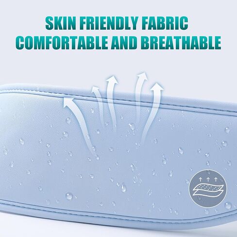 Head Massager,Scalp Massager,Relief Headaches,Fatigue,Stress,Sleep aid,Hangover with Airbag Kneading,Constant Temperature Hot Compress for Head (Sky Blue) in Saudi Arabia