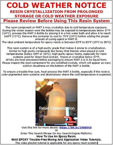 طقم راتنج MAX CLR A/B سعة 1.5 جالون - آمن للطعام 4 طلاء اتصال مباشر، شفاف كريستالي، مقاوم للبقع، طلاء سطح الطاولة والطاولة، راتنج صب - عرض تفاصيل المنتج أدناه in Kuwait