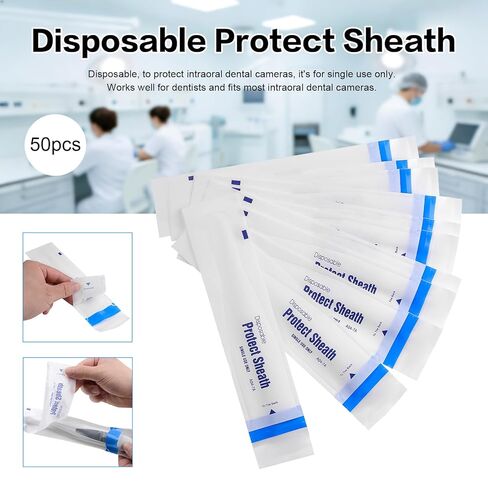 500 Pieces Disposable Camera Protective Sheaths,Covers Sleeves Model A04-7A in Kuwait