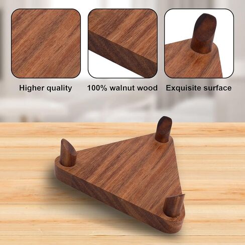 حامل عرض الكرة، حامل كرة القدم الصلبة من خشب الجوز وكرة السلة والرجبي وكرة القدم الطائرة لعرض التذكارات الموقعة وديكور المنزل والمكتب الرياضي in Kuwait
