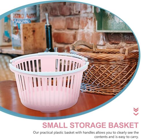 4-Pack Plastic Berry Picking Baskets with Ergonomic Handles Portable Fruit Collection Containers for Garden Kitchen Outdoor Use Stackable Storage in Saudi Arabia