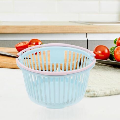 4-Pack Plastic Berry Picking Baskets with Ergonomic Handles Portable Fruit Collection Containers for Garden Kitchen Outdoor Use Stackable Storage in Saudi Arabia