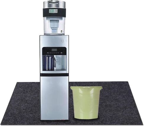 Premium Water Cooler Dispenser Mat - Non-Slip, Waterproof, Absorbent Drip Mat for Water Dispenser, Leak-Proof, Washable & Durable Floor Protector - Perfect for Home and Office Use.(24x20in) in Saudi Arabia