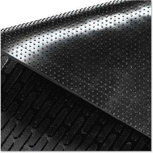 Guardian 14040600 Clean Step Outdoor Rubber Scraper Mat, Polypropylene, 48 x 72, Black in Saudi Arabia