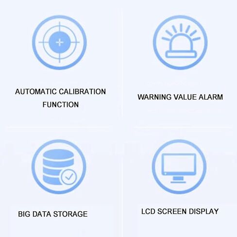 Portable Digital Vibration Meter, Mechanical Vibrometer Analyzer, with Split Sensor, Measurement Range 0.01~199.9mm/s, Data Storage, for Motors, Engines, Generator in Kuwait