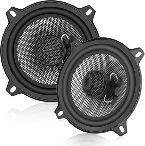 Upgrade 6.5 Inch Car Speakers – 300W Peak Power, 4 Ohm, Glass Fiber Cone for Deep Bass & Clear Mid-Low Frequency – High Sensitivity Stereo, Shockproof – Professional Car Audio System in Kuwait