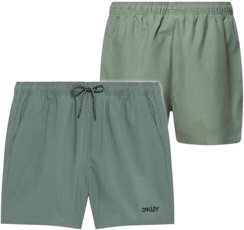 Oakley Men Men Standard Beach Volley 16 "Beachshort ، Mist in Kuwait