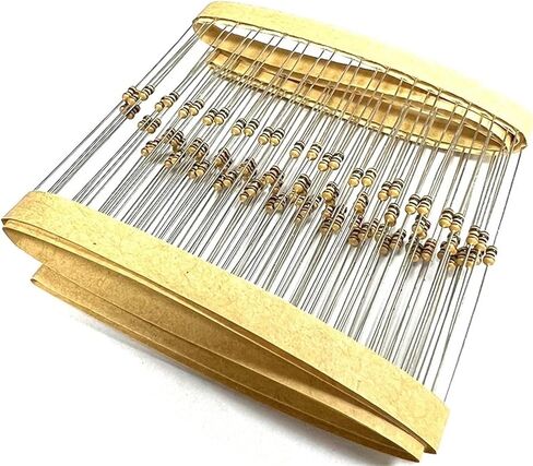 100Pcs 1/8W Carbon Film Resistor 5% 0R-1M 1R8 18R 180R 1K8 18K 180K 1.8 18 180 R K Ohm 0.125W 1.8R 18R 180R(CF 0.125W 6K2 100pcs) in Saudi Arabia