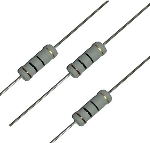 10Pcs 5W 5% 1.5R 150K 1.5K 15R 15K 150R 1R5 1K5 1.5 15 150 Ohm 1R-1M 10R 100R 1K 10K 100K 2.2K 22K 33K 220K Carbon Film Resistor(CF 5W 5K1 10pcs) in Saudi Arabia