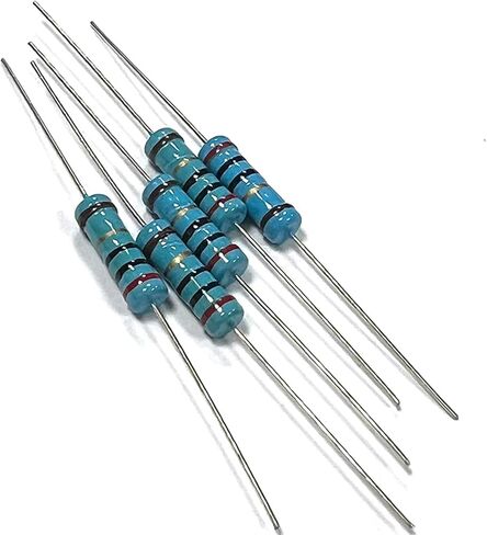 20Pcs 2W 2R 20R 200R 2K 20K 200K 2 20 200 Ohm R K Accuracy 1% 0.1R-10M Metal Film Resistor(MF 2W 43K 20pcs) in Saudi Arabia