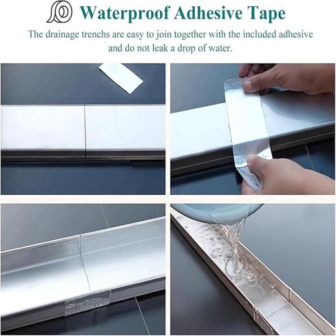 Narrow Channel Drain Grate for Outdoor Metal Trench Drains, Slim 5x5cm Drainage System for Driveways & Landscape, Durable Grate Cover for Sewage Management & Farm Use in Kuwait