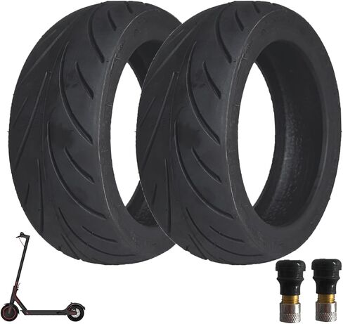 9.5x2.50 Tubeless Tire, 9.5 Inch Electric Scooter Tire, With Tire Air Valve, for NIU KQi3 Pro/Max Electric Scooter [Non-Slip] [Shockproof] (Vacuum Tire x 1) in Saudi Arabia