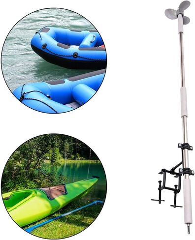 مروحة القارب اليدوية، مثقاب كهربائي، المروحة اليدوية، دعامة محرك خارجي، قارب قابل للنفخ، أداة إصلاح المروحة اليدوية، هيكل معدني من الحديد مناسب in Kuwait