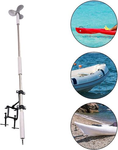 مروحة القارب اليدوية، مثقاب كهربائي، المروحة اليدوية، دعامة محرك خارجي، قارب قابل للنفخ، أداة إصلاح المروحة اليدوية، هيكل معدني من الحديد مناسب in Kuwait