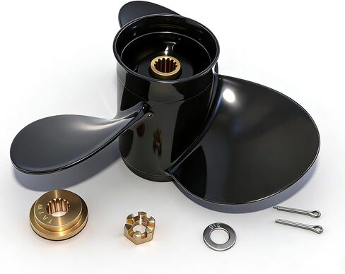 Boatman Upgrade 9.25x10 Outboard Propeller with Hardware Kits Compatible with Mercury Outboard Motos 9.9/15/20HP &Tohatsu Motos 9.9/12/15/18HP/20HP,NSM NSF MFS, OEM 48-897752A11 in Saudi Arabia